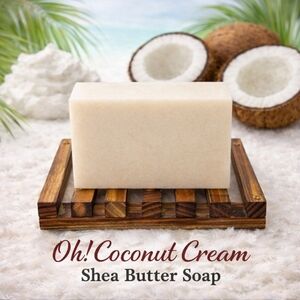 Restocking Coconut Cream Shea Butter Soap 4oz